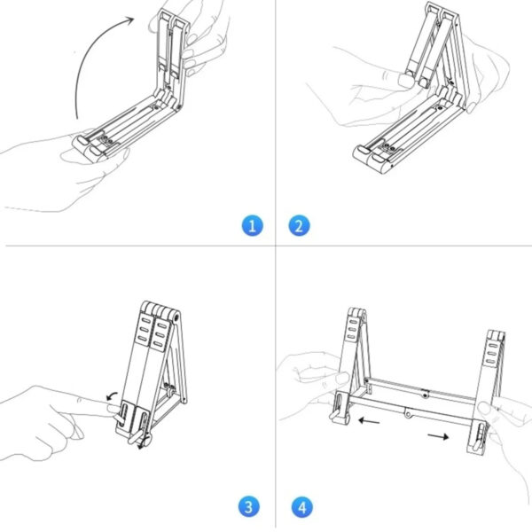 Ayarlanabilir Laptop Standı 7 Kademe - Görsel 3