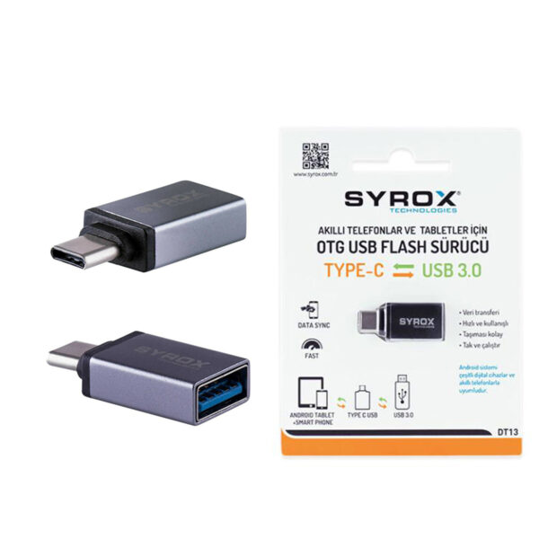 USB Giriş, Type-C Uç Çıkış OTG Dönüştürücü USB 3.0 - Görsel 2